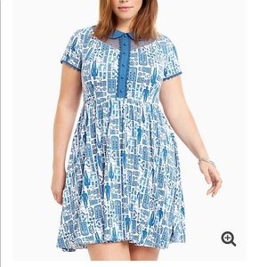 Torrid Dr Who Skater Dress Sz 6